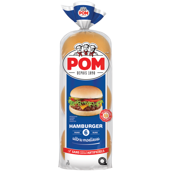 Pain hamburger ultra moelleux Bimbo Canada Aliments du Québec