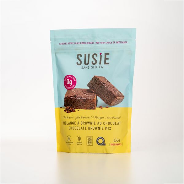 Mélange à brownies Susie Sans Gluten Aliments du Québec