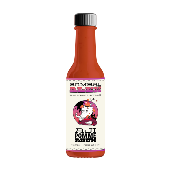 Sauce Piquante Aji Pomme Rhum Sambal Alex Aliments Du Qu Bec