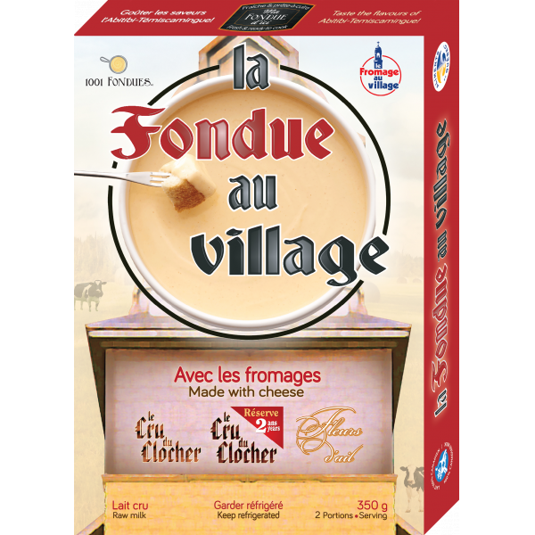 La Fondue au Village  1001 Fondues  Les Fondues d'ici  Aliments du