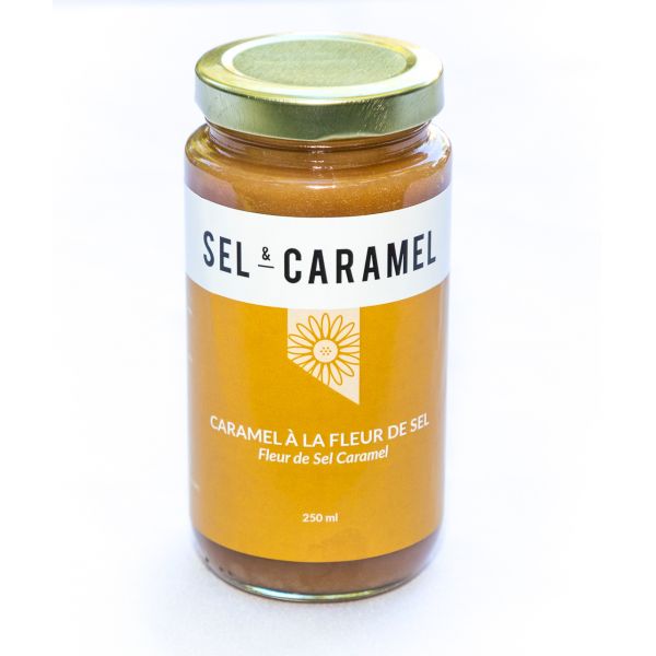 Caramel à la fleur de sel Sel et caramel Aliments du Québec