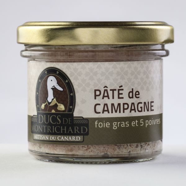 Pâté de campagne 5 peppers and Foie gras.