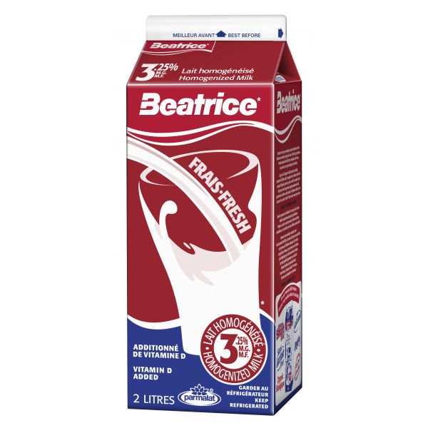 Beatrice Homogenized Milk Lactalis Canada Inc Aliments du Qu bec