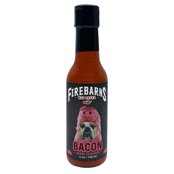 Bacon hot sauce Firebarns Sauces inc. Aliments du Québec