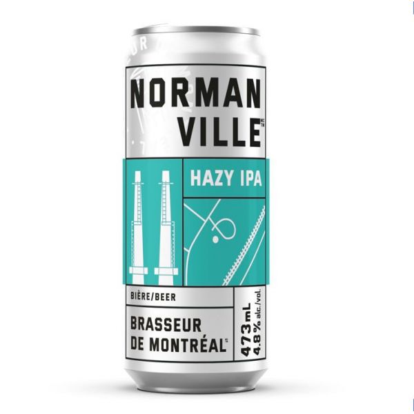 Bière sans alcool - Brasseur de Montréal - Normanville Hazy - IPA –