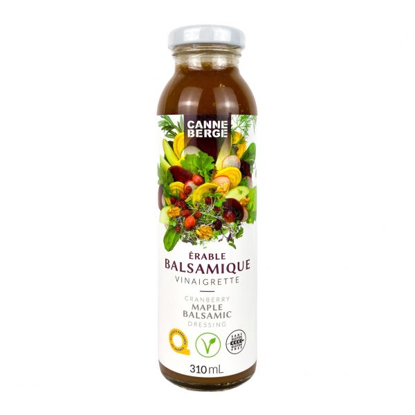 Vinaigrette Balsamique Canneberge Rable Nutra Fruit Inc Aliments Du Qu Bec