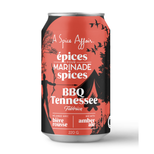 TENNESSEE BBQ BEER MARINADE SPICES NutriVilla Foods Inc. Aliments du Quebec