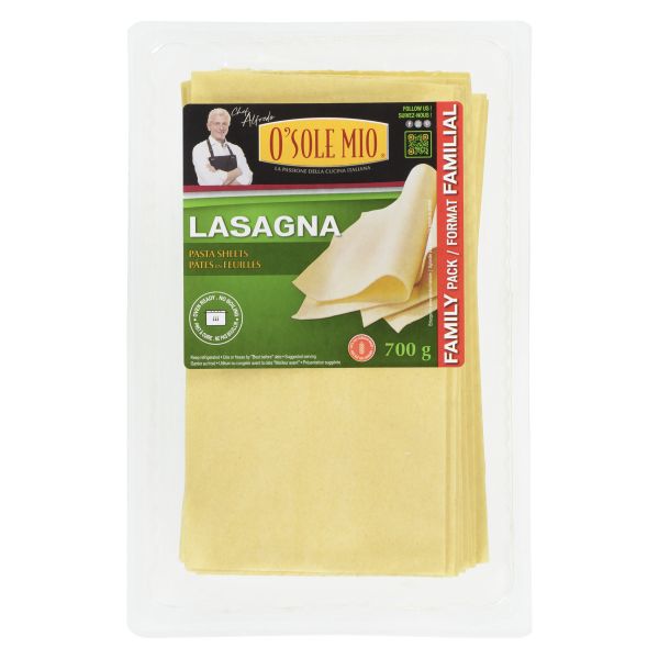 Lasagna sheets | O' Sole Mio inc. | Aliments du Québec