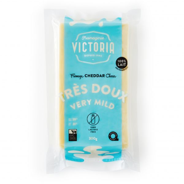 Fromage Cheddar Très Doux La Fromagerie Victoria Aliments Du Québec 