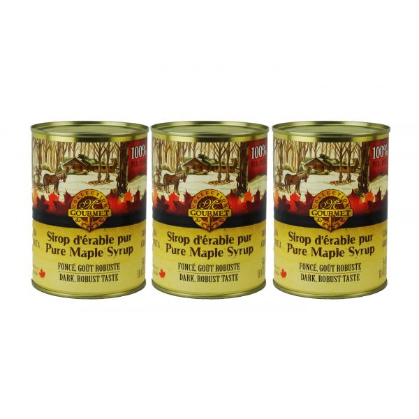 Pure Maple Syrup Canada A Dark Robust Taste Cans La Ferme Martinette Gourmet Maple Farm 8216