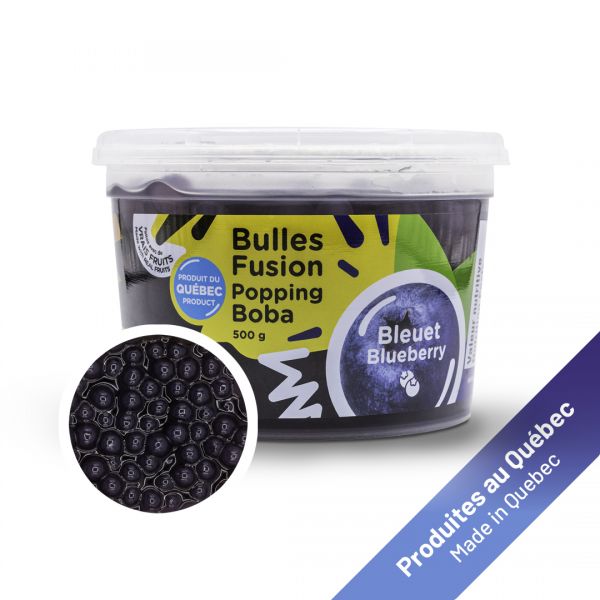 Bulles Fusions - Bleuet | Distributions BubbleManiac Inc. | Aliments Du ...