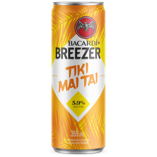 Bacardi Breezer Cocktail Tropical Tiki Mai Tai Ml Sl Broue Alliance Inc Aliments Du Qu Bec