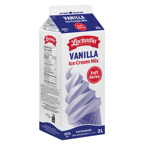 Lactantia Vanilla Soft Ice Cream Mix 2L