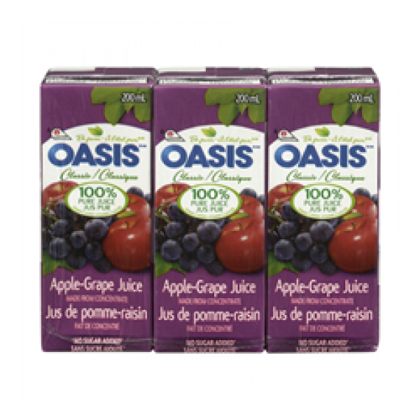 Jus Pomme Raisin A Lassonde Inc Aliments Du Quebec